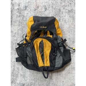 LL Bean H2O Orange Backpack Hiking Travel Backpacking